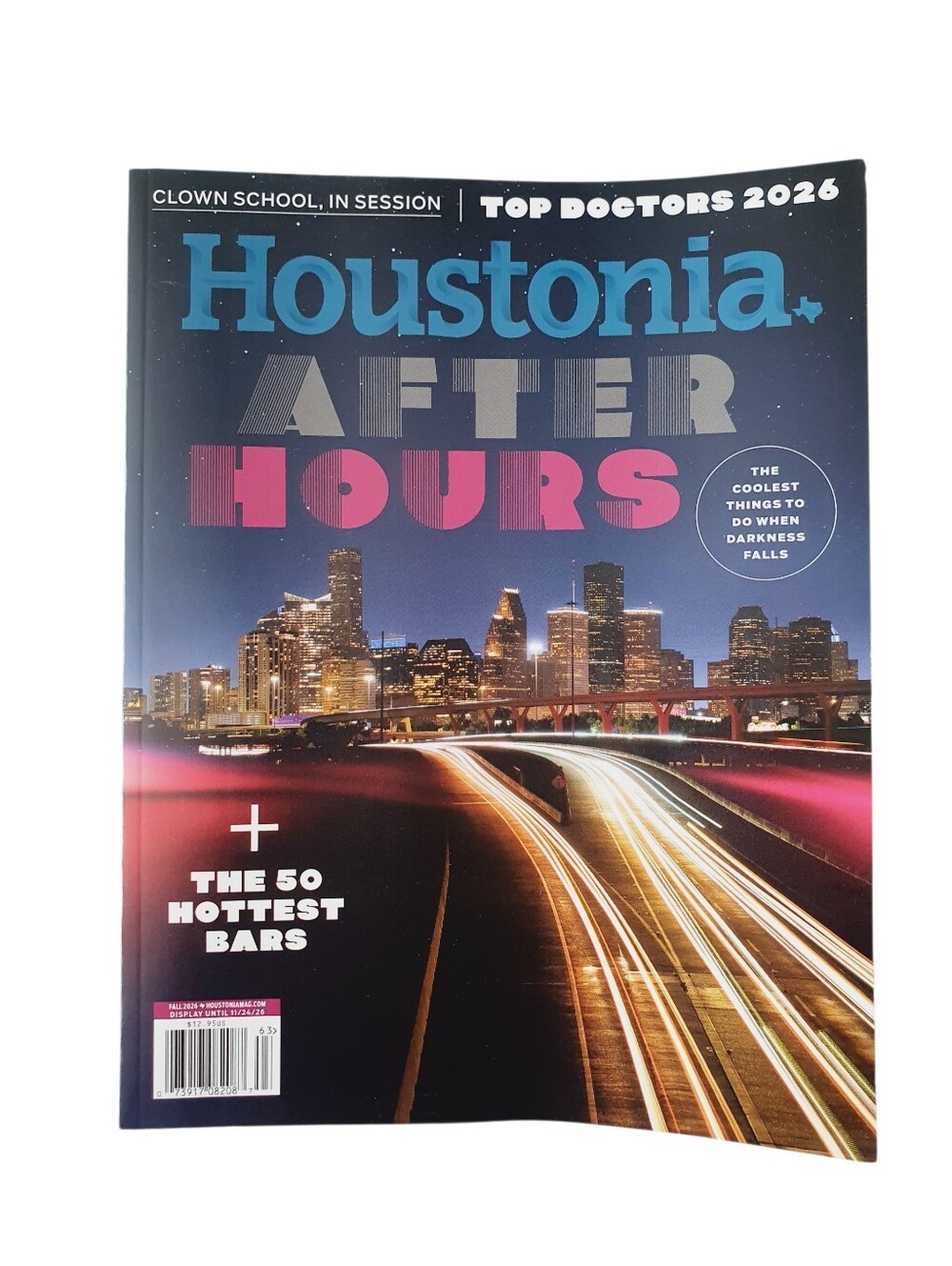 Houstonia Magazine Fall September, 2026 - Top Doctors - The 50 Hottest Bars